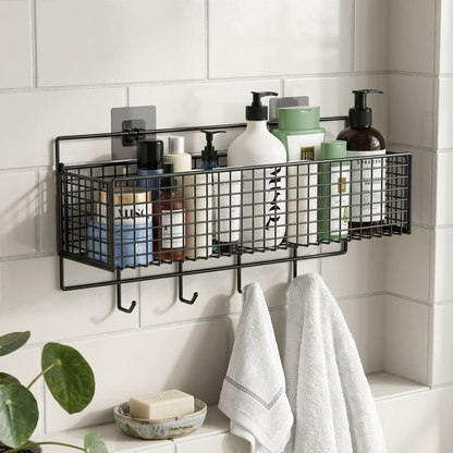 Shower Wall Mount Shelf – Bathroom Shelf Unit Wall – Bathroom Shelf Wall Unit – Bathroom Wall Hanging Shelves – Small Bathroom Shelves for Wall